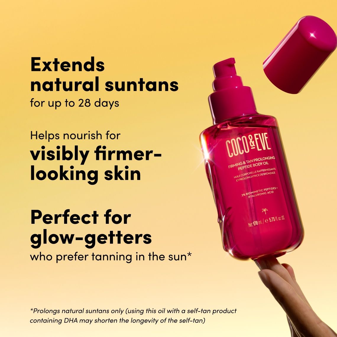 Firming & Tan Prolonging Peptide Body Oil #5